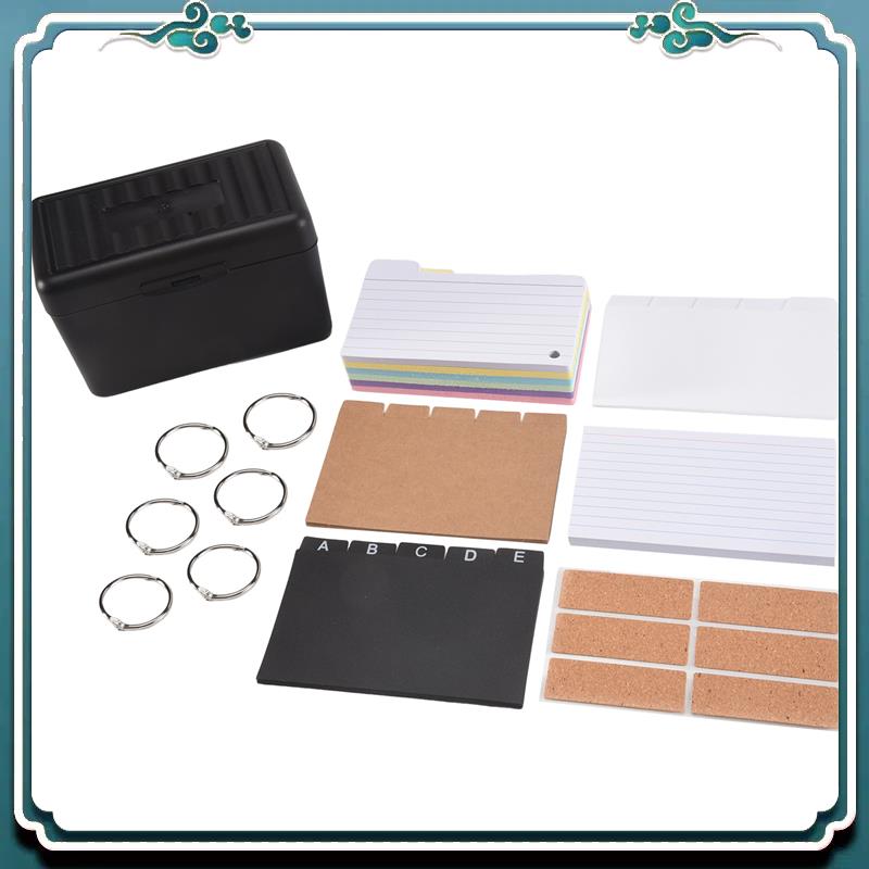 Card Index Box - Набор держателей для индексных карточек, коробка