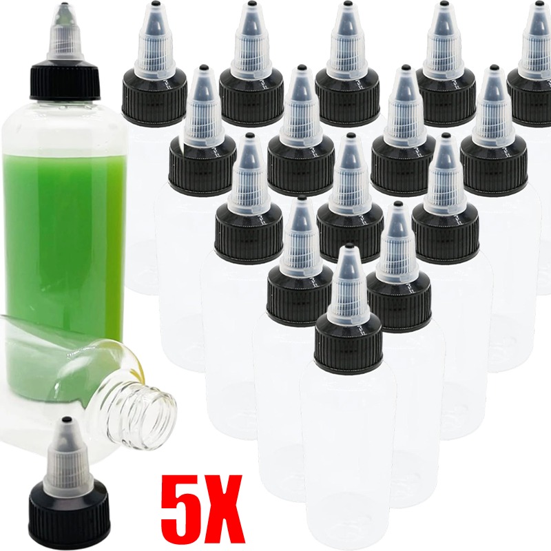 Fountain Pen Bottled Ink - 1/5 шт., 30-250 мл, прозрачные пластиковые