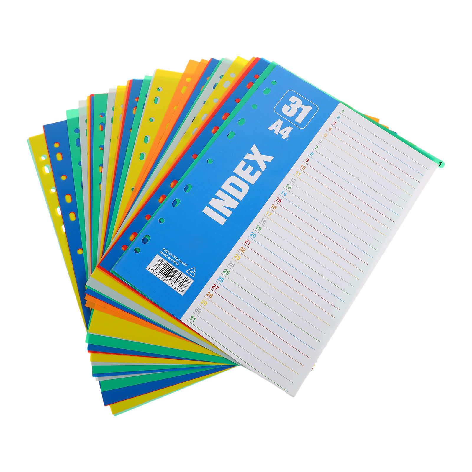 Tab Divider A4 - Набор разделителей для папок А4 с