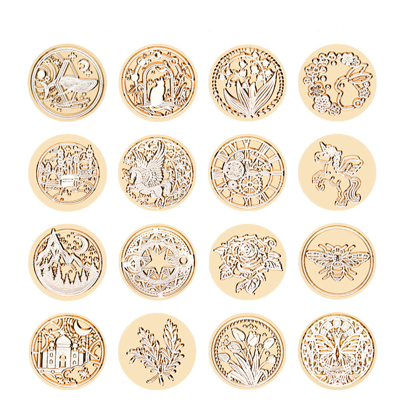 Wax Seal Stamp Set - Восковой штамп с узором «Звездное небо