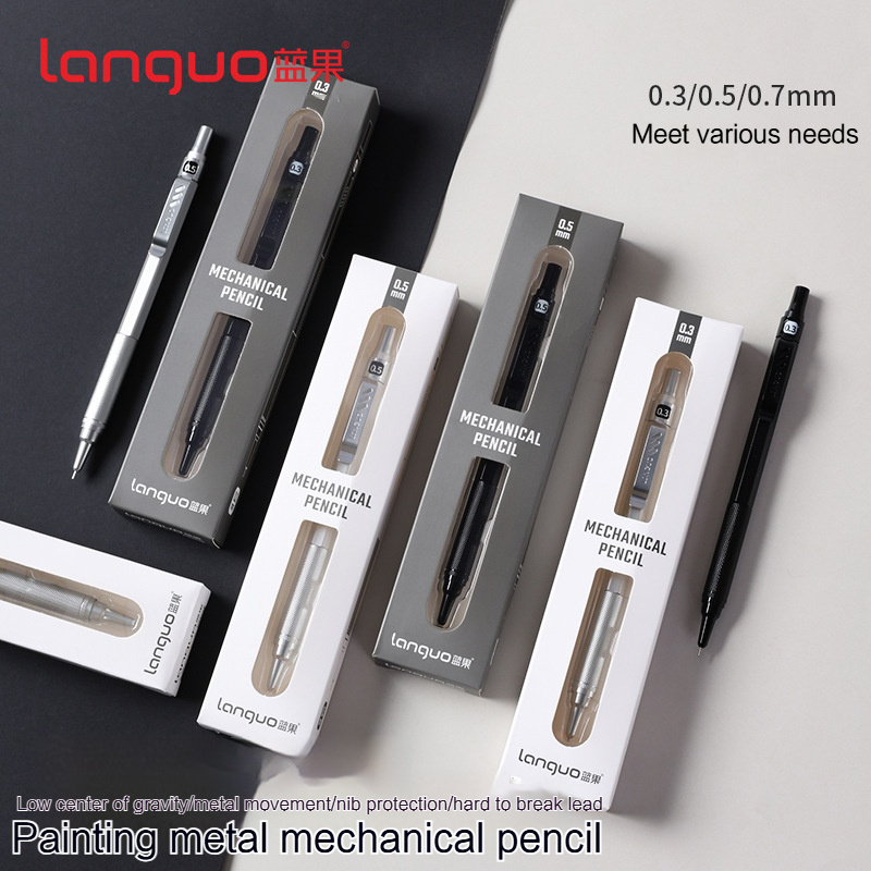 Mechanical Pencil 0.3 - Автоматический механический карандаш Languo с ластиком,
