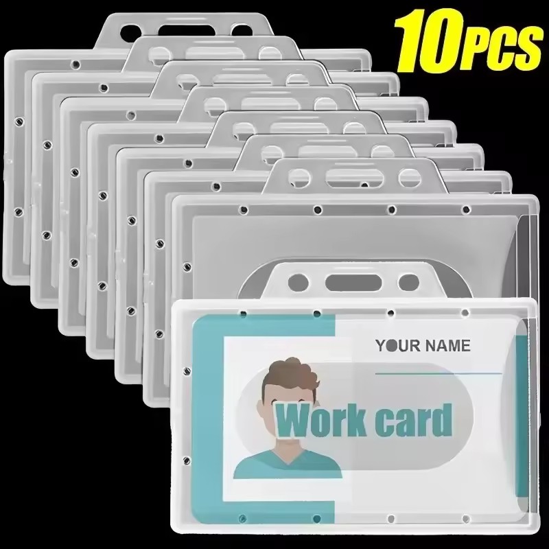 Index Card Holder - 20/5/1 шт. водонепроницаемый прозрачный пластиковый держатель