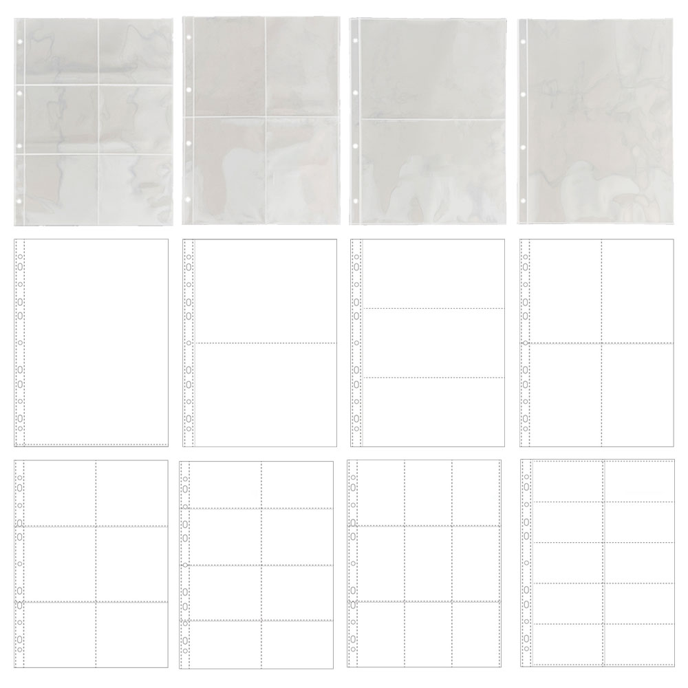 Binder A4 Lever - Прозрачный фотоальбом формата А4, 10 шт.,