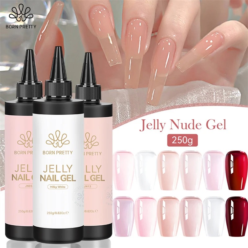 Gel Refill Pack - BORN PRETTY 250 г Желе молочно-белый
