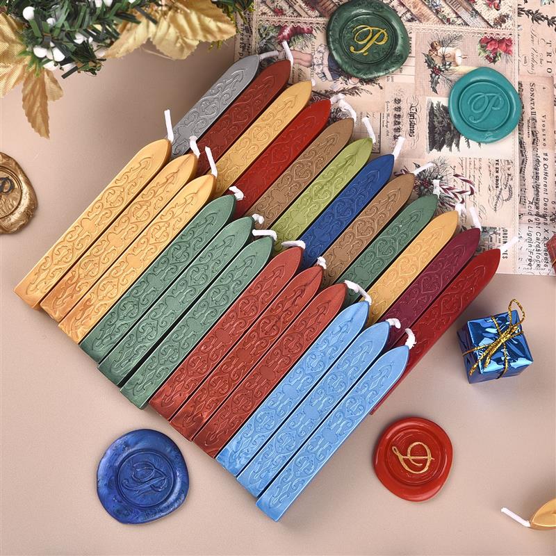 5 шт./упак., сургуч со стрелко – обзор и цена Wax Seal Stamp Set