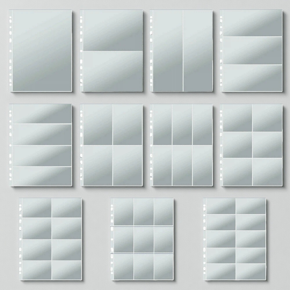 Прозрачные страницы для фотоал – обзор и цена Binder A4 Lever