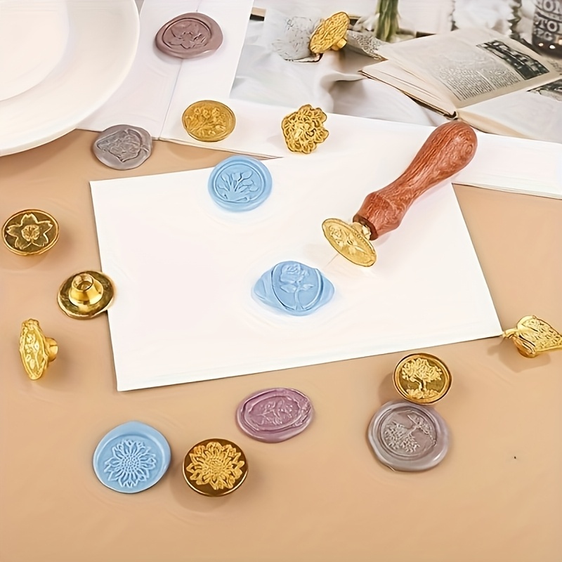 Набор восковых печатей из 21 п – обзор и цена Wax Seal Stamp Set