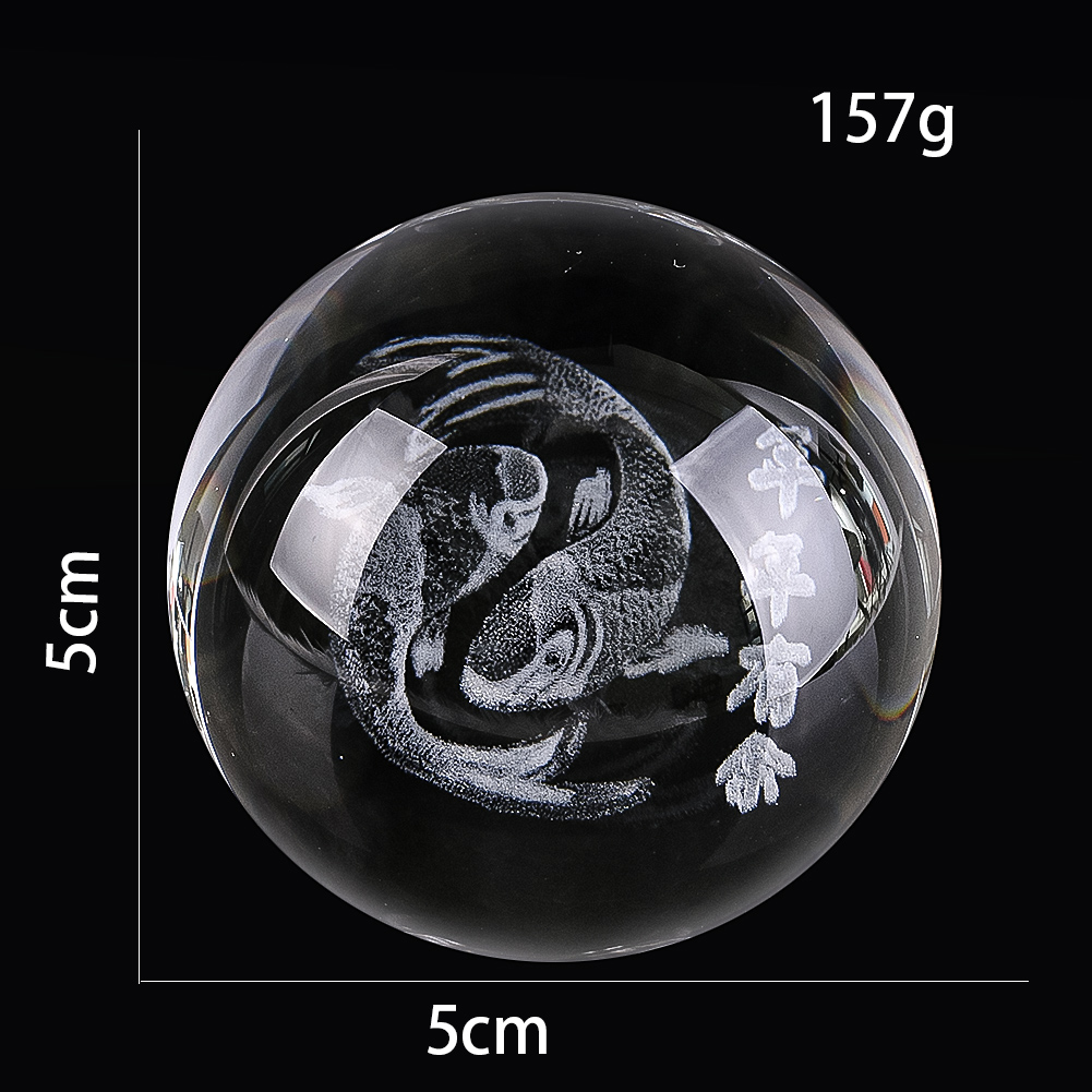 50 мм 3D Хрустальный шар с гра – обзор и цена Paper Weight Crystal