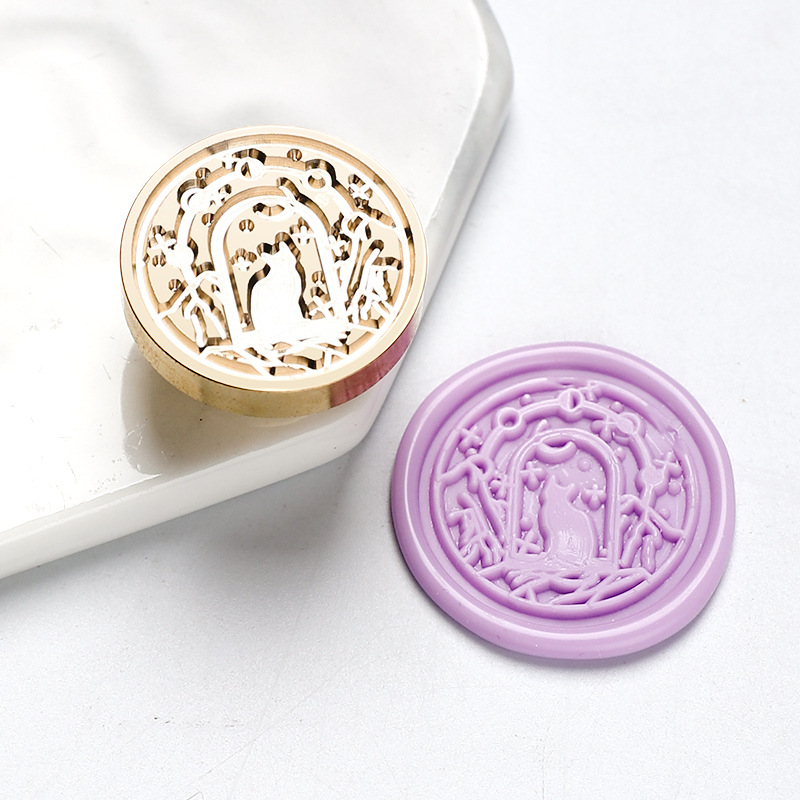 Восковой штамп с узором «Звезд – обзор и цена Wax Seal Stamp Set