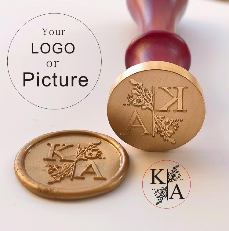 Изготовленная на заказ сургучн – обзор и цена Wax Seal Stamp Set