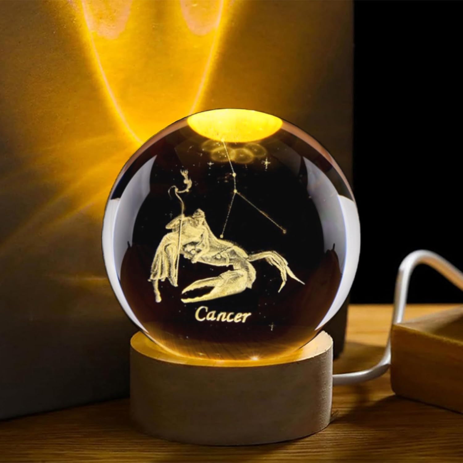 3D хрустальный шар «Созвездие  – обзор и цена Paper Weight Crystal