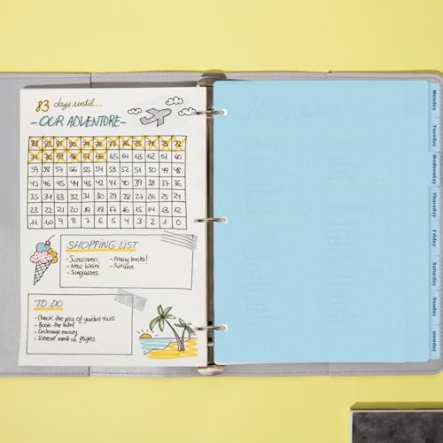 Разделители для папок на 3 кол – обзор и цена Tab Divider A4