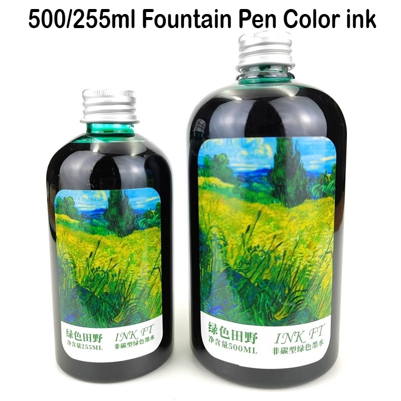 500 мл/255/50 мл 24 цвета в бу – обзор и цена Fountain Pen Bottled Ink