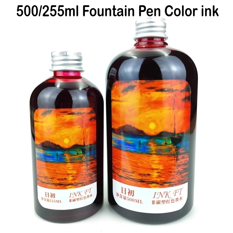 500 мл/255/50 мл 24 цвета в бу – обзор и цена Fountain Pen Bottled Ink