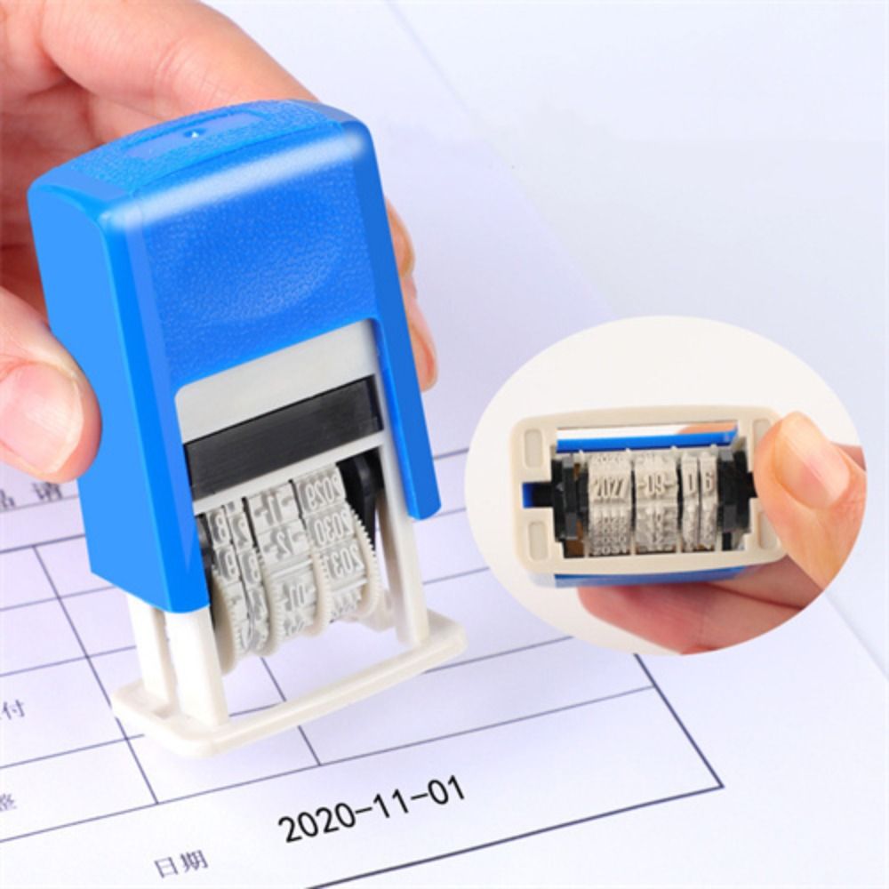 Штампы с датой и ручкой «сдела – обзор и цена Rubber Date Stamp