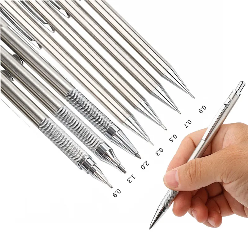 Цельнометаллический набор меха – обзор и цена Mechanical Pencil 0.3