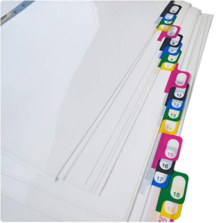 Пластиковые разделители для па – обзор и цена Tab Divider A4