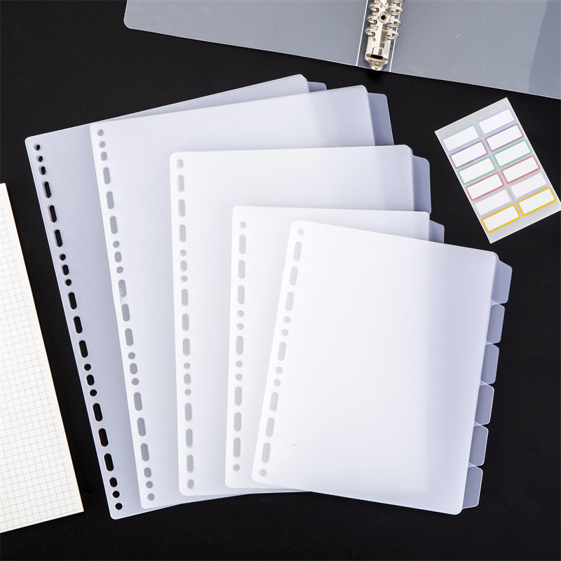 Разделители для папок A4 A5 B5 – обзор и цена Tab Divider A4