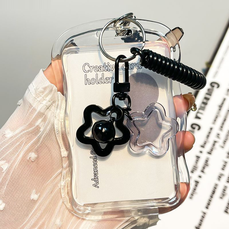 Прозрачный брелок-держатель дл – обзор и цена Index Card Holder