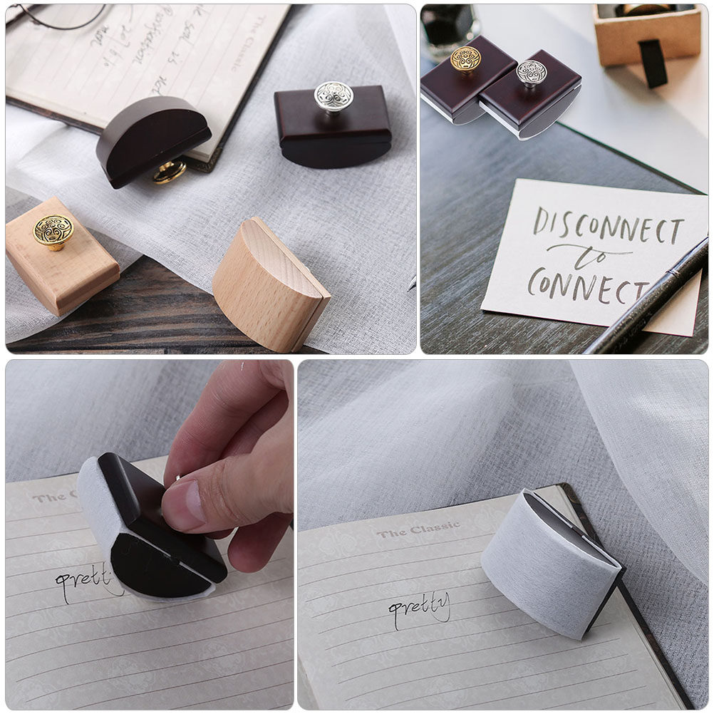2 шт. деревянных бумажных салф – обзор и цена Ink Blotter Paper
