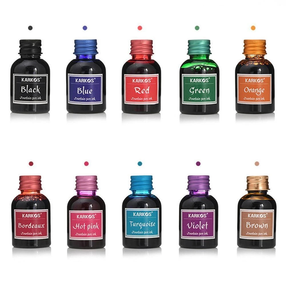 Бутылка с чернилами для перьев – обзор и цена Fountain Pen Bottled Ink