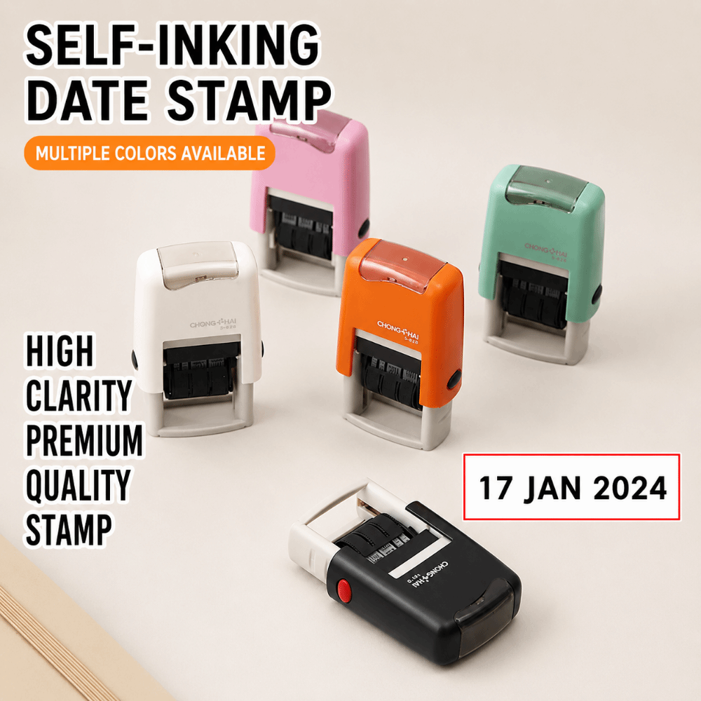 Автоматический датер с функцие – обзор и цена Rubber Date Stamp