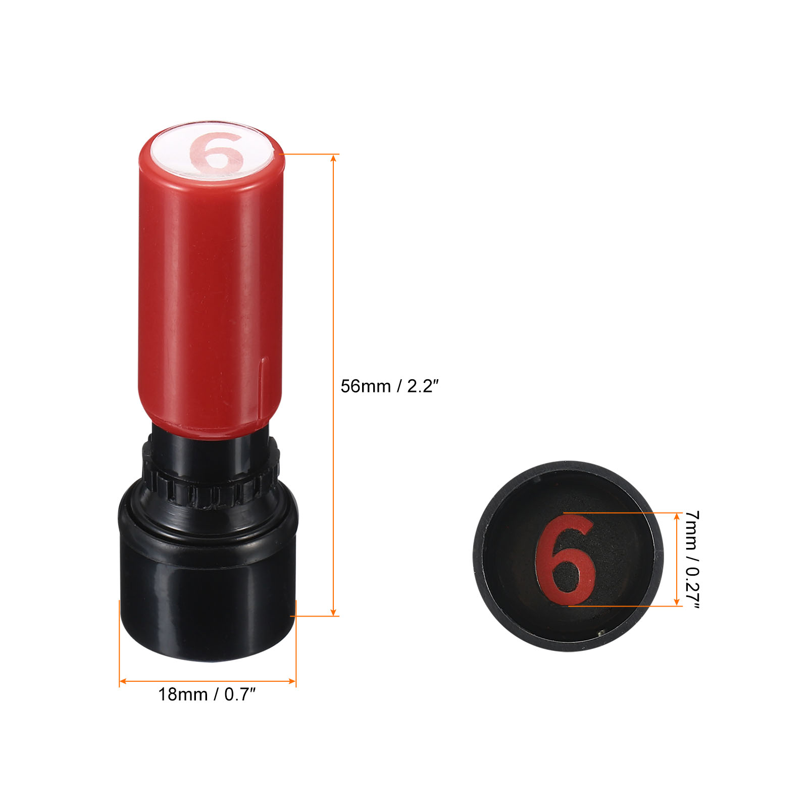 Числовые штампы самонаборные 0 – обзор и цена Rubber Date Stamp