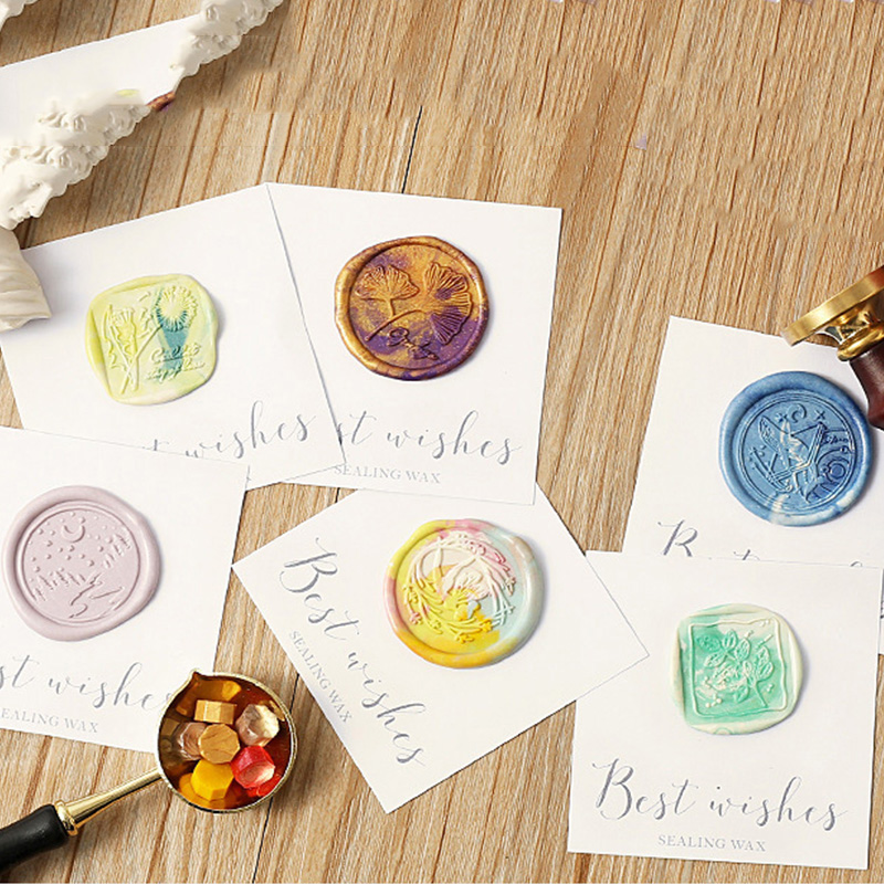 100 шт. винтажных восковых печ – обзор и цена Wax Seal Stamp Set